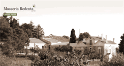 Desktop Screenshot of masseriaredenta.it